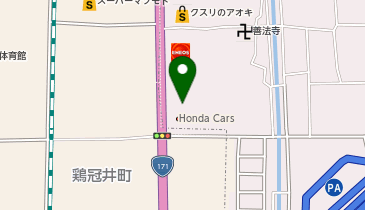 株式会社リバティ 京都R171店の地図画像