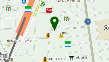 株式会社東急タイム 川越店の地図画像