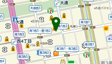 株式会社ニットプランナー 丸井今井札幌店の地図画像