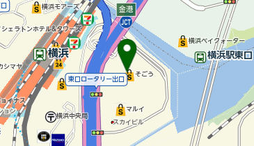 プチバトーショップ そごう横浜店の地図画像