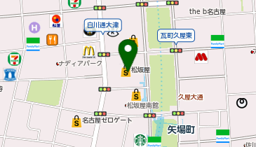 株式会社ニットプランナー 松坂屋名古屋店の地図画像