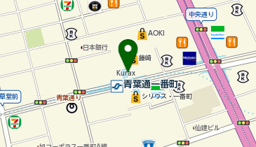 株式会社ニットプランナー 藤崎店の地図画像