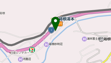 合同会社フリップ神戸旅靴屋 箱根湯本店の地図画像