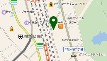 株式会社ルシエシード 新宿高島屋の地図画像