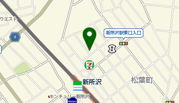 株式会社食と健康社 EM健康ショップ 新所沢店の地図画像