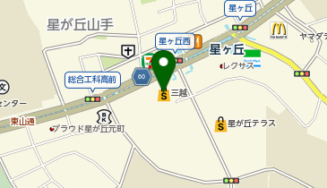 プチバトーショップ 星ヶ丘三越店の地図画像