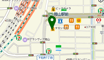 株式会社セビアン 高島屋 岡山店の地図画像