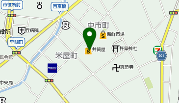 株式会社セビアン 井筒屋 山口店の地図画像