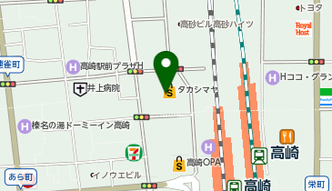 株式会社セビアン 高島屋 高崎店の地図画像