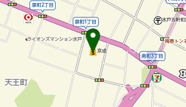 株式会社セビアン 京成の地図画像