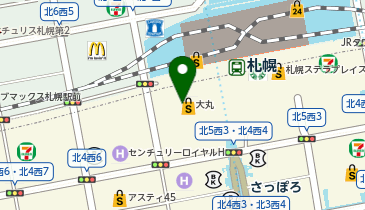 コトモノマルシェ 大丸札幌店の地図画像