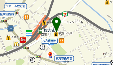 marble SUD(マーブル シュッド) 枚方T-SITE店の地図画像