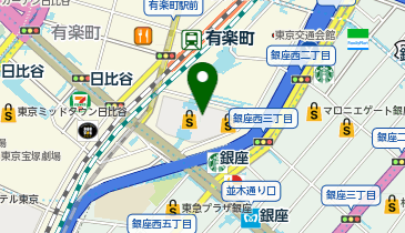 ヴァレクストラ 阪急メンズ東京店の地図画像