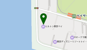 リエベ ヒルトン東京ベイの地図画像