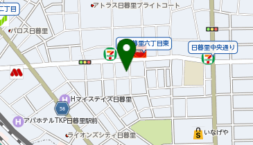 ミシンショップタケダ WORKS(ワークス)工業用ショールームの地図画像