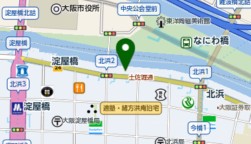 株式会社ニールズヤードレメディーズ 大阪校の地図画像