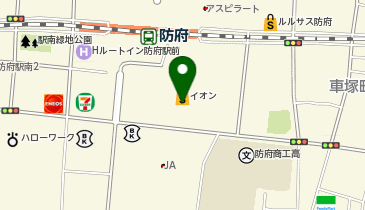 ホビーゾーン 防府店の地図画像
