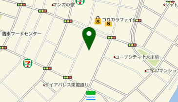 m.holy(エム ホリィ)の地図画像