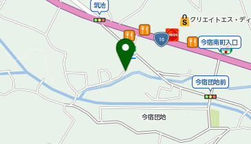 ビューティーサロン アンジュの地図画像