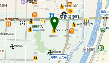 株式会社ベル・フルール 高島屋京都店の地図画像