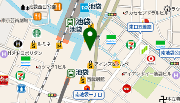 株式会社ベル・フルール 西武池袋の地図画像