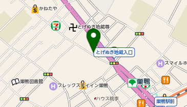 アエナ 巣鴨店の地図画像