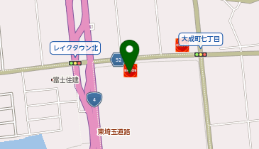 アエナ レイクタウンmori店の地図画像