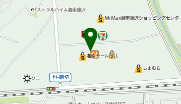 アエナ 湘南モールフィル店の地図画像