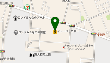 アエナ イトーヨーカドー東大和店の地図画像