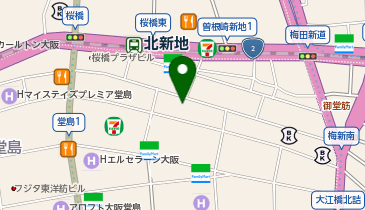 コスミック流通産業株式会社 大阪ドーチカ店の地図画像