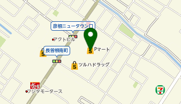 あかのれん 彦根店の地図画像