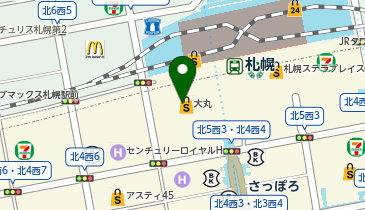MAMMUT(マムット) 大丸札幌店の地図画像
