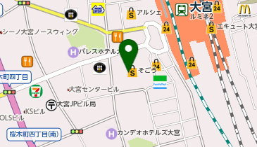 W.Press(ダブル プレス)そごう大宮店の地図画像