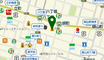 メガネサロン 広島三越の地図画像