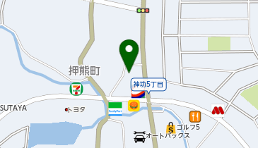 みよし野 おしくま店の地図画像
