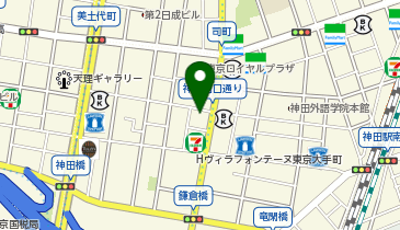 株式会社ビッグヴィジョン 神田西口店の地図画像