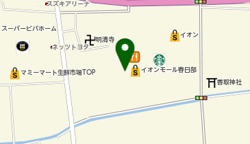 株式会社ブールミッシュ イオン春日部店の地図画像