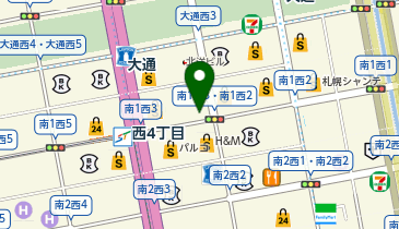 株式会社九州屋 株式会社九州屋 札幌三越店の地図画像