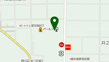 サンレジャン株式会社 パールシティ稲沢店の地図画像