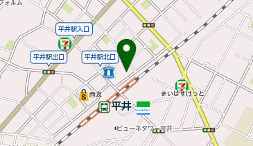 東京生活館 平井店の地図画像