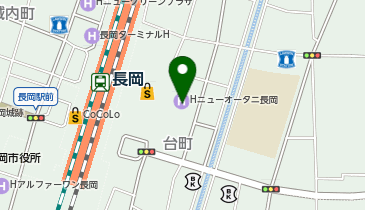 三洋繊維株式会社 長岡店の地図画像