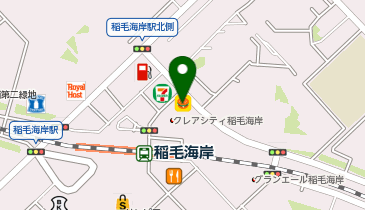 とり鉄 稲毛海岸店の地図画像