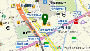 OSAM(オサム) 福岡の地図画像