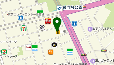 OSAM(オサム) 仙台の地図画像