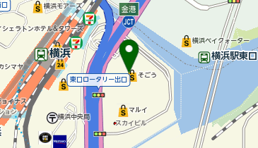 新橋玉木屋 そごう店 横浜の地図画像