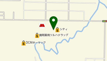 紅乃花や シティわっかない店の地図画像