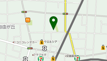 近藤ニット jiyugaoka(ジユウガオカ)の地図画像