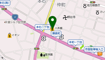 株式会社南海堂 八木橋店の地図画像