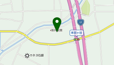 新井製菓株式会社 深谷本店の地図画像