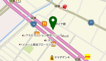バイクセンター 幕張店の地図画像